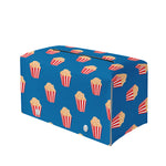 Popcorn Box Pattern Print Leather Tissue Box Cover