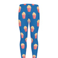 Popcorn Box Pattern Print Men's Leggings