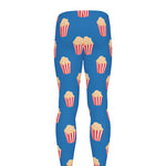 Popcorn Box Pattern Print Men's leggings