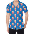 Popcorn Box Pattern Print Men's Shirt