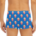 Popcorn Box Pattern Print Men's Short Boxer Briefs