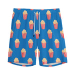 Popcorn Box Pattern Print Men's Sports Shorts