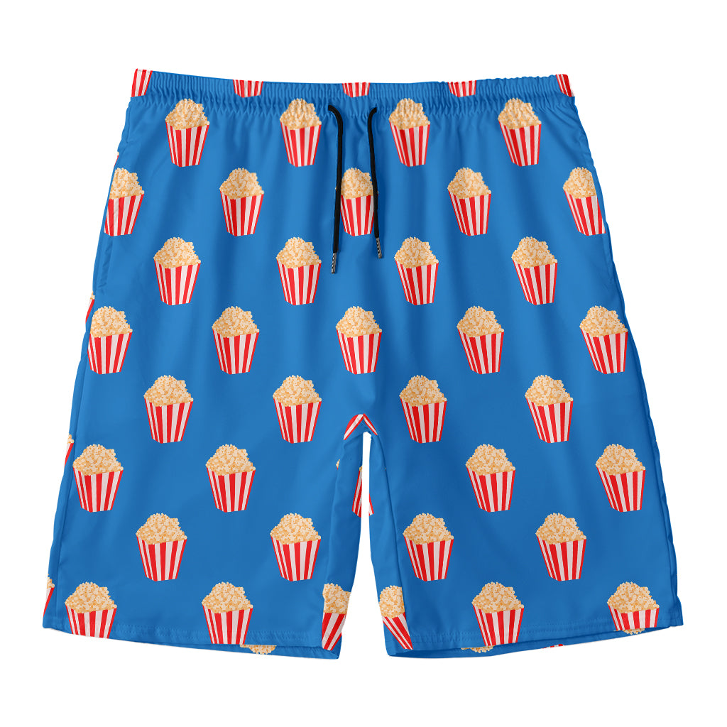 Popcorn Box Pattern Print Men's Swim Trunks