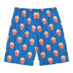 Popcorn Box Pattern Print Men's Swim Trunks
