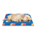 Popcorn Box Pattern Print Pet Cooling Mat Cover