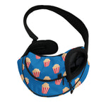 Popcorn Box Pattern Print Pet Sling Carrier