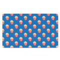 Popcorn Box Pattern Print Polyester Doormat