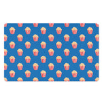 Popcorn Box Pattern Print Polyester Doormat