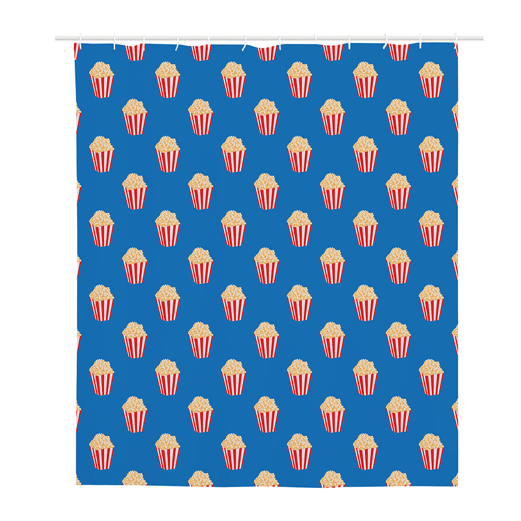 Popcorn Box Pattern Print Polyester Shower Curtain
