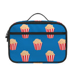 Popcorn Box Pattern Print Portable Lunch Bag