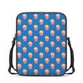 Popcorn Box Pattern Print Rectangular Crossbody Bag
