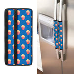 Popcorn Box Pattern Print Refrigerator Handle Covers