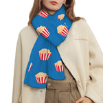 Popcorn Box Pattern Print Scarf