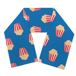 Popcorn Box Pattern Print Scarf