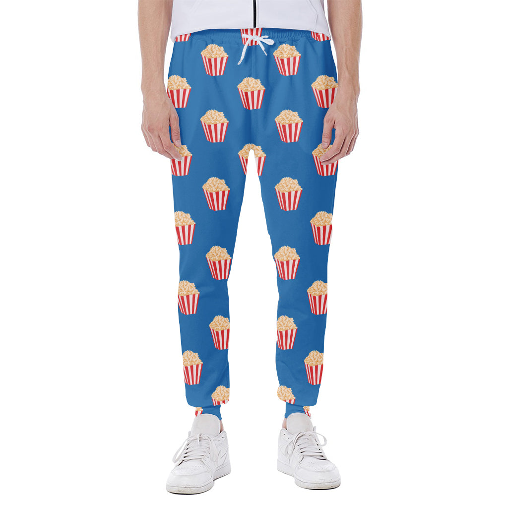 Popcorn Box Pattern Print Scuba Joggers