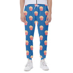 Popcorn Box Pattern Print Scuba Joggers