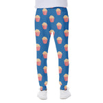Popcorn Box Pattern Print Scuba Joggers