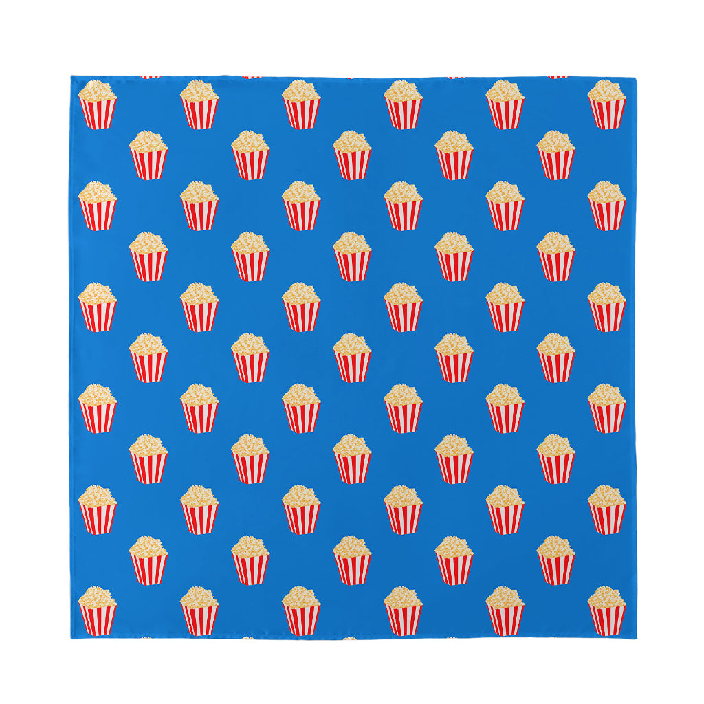 Popcorn Box Pattern Print Silk Bandana