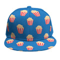 Popcorn Box Pattern Print Snapback Cap