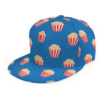 Popcorn Box Pattern Print Snapback Cap