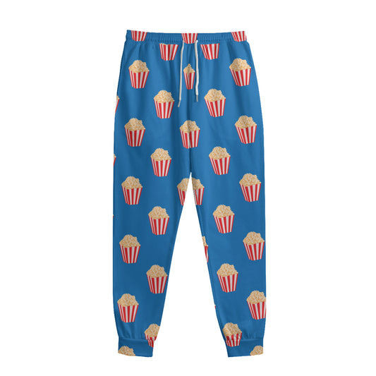 Popcorn Box Pattern Print Sweatpants