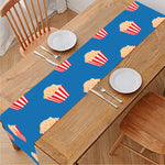 Popcorn Box Pattern Print Table Runner