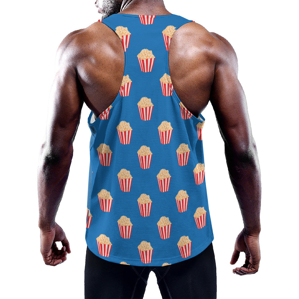 Popcorn Box Pattern Print Training Tank Top