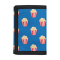 Popcorn Box Pattern Print Trifold Wallet