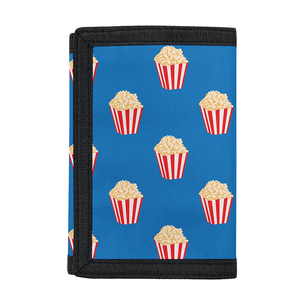 Popcorn Box Pattern Print Trifold Wallet