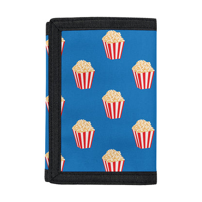 Popcorn Box Pattern Print Trifold Wallet
