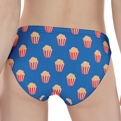 Popcorn Box Pattern Print Women's Panties