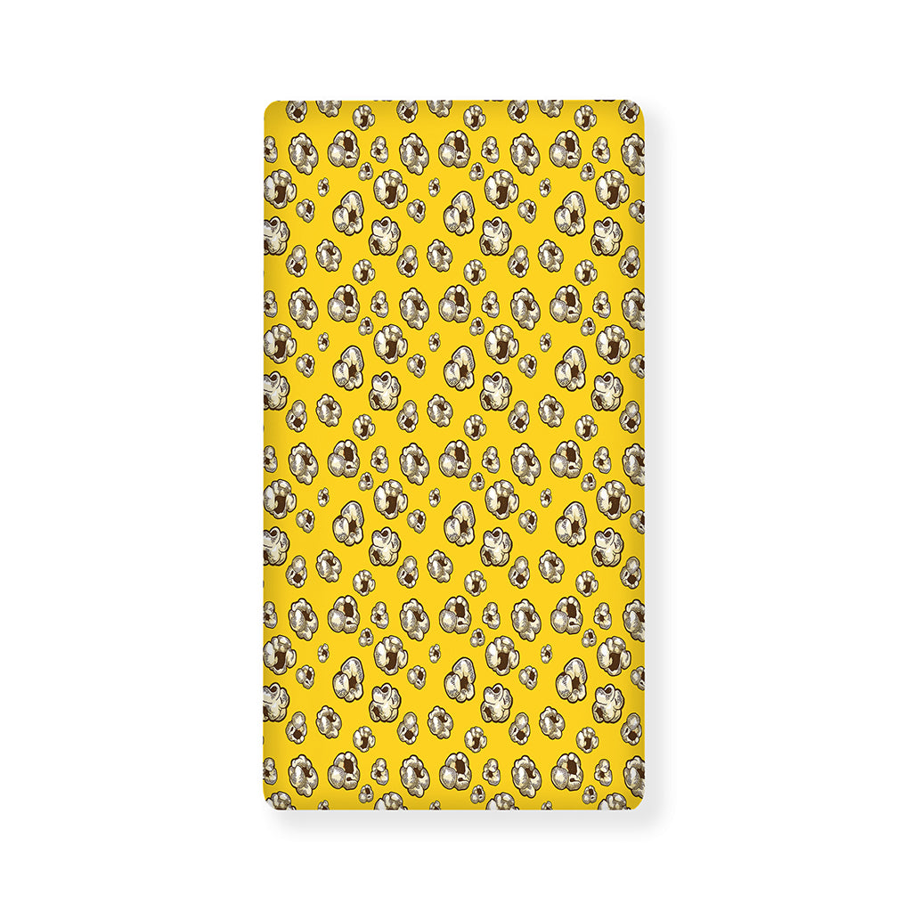 Popcorn Pattern Print Baby Crib Sheet