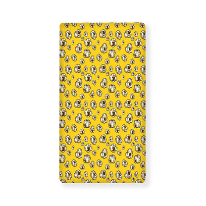 Popcorn Pattern Print Baby Crib Sheet