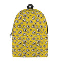 Popcorn Pattern Print School Backpack