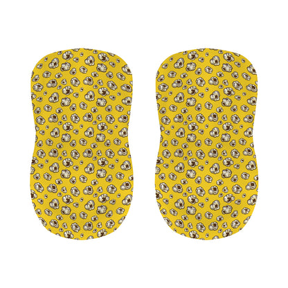 Popcorn Pattern Print Bar Stool Covers