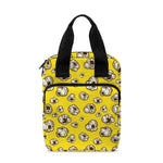 Popcorn Pattern Print Bible Tote Bag