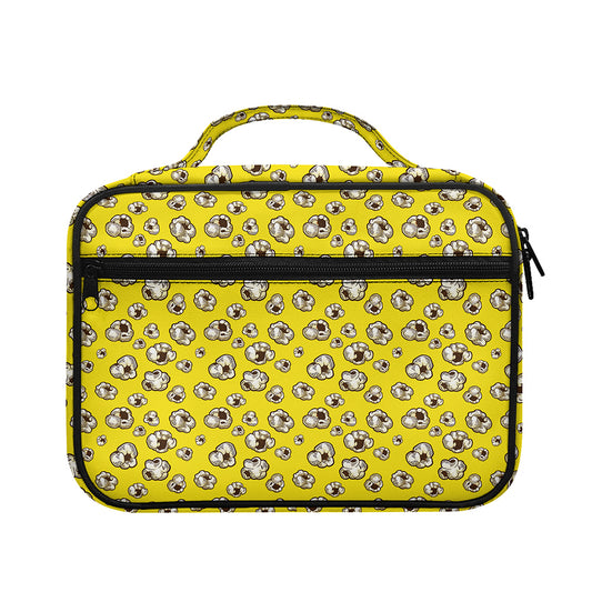 Popcorn Pattern Print Briefcase Bible Bag