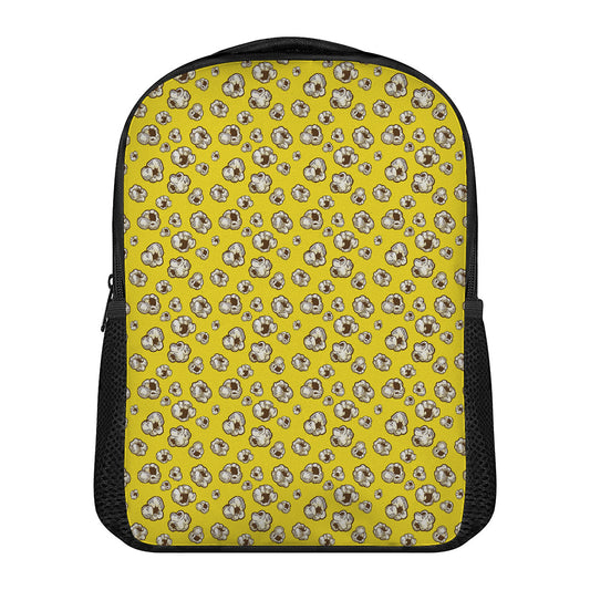 Popcorn Pattern Print Casual Backpack