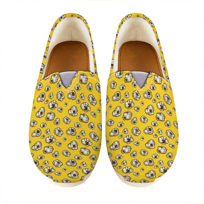 Popcorn Pattern Print Casual Shoes