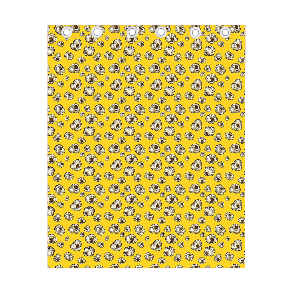 Popcorn Pattern Print Curtain