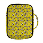 Popcorn Pattern Print Front Pocket Bible Bag