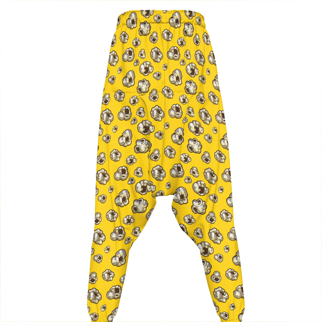Popcorn Pattern Print Hammer Pants