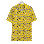 Popcorn Pattern Print Hawaiian Shirt
