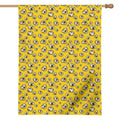 Popcorn Pattern Print House Flag