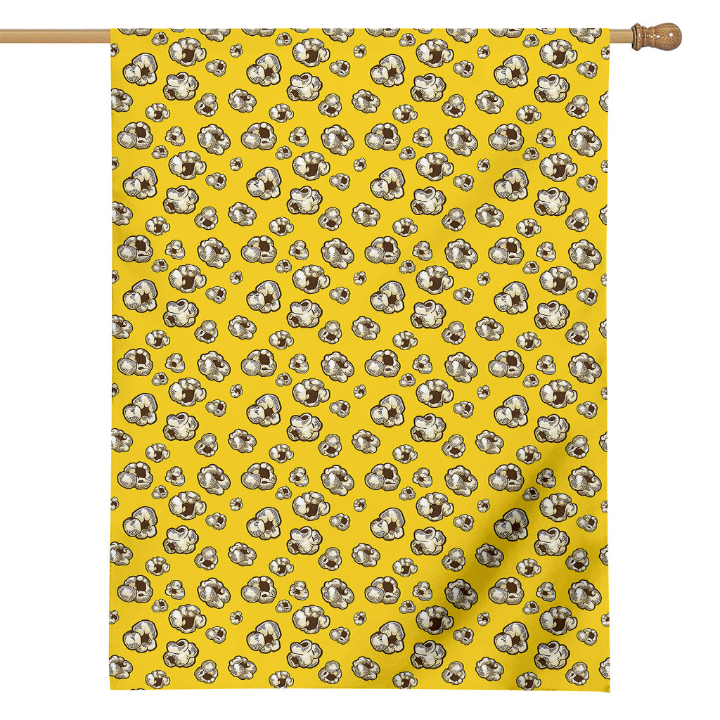 Popcorn Pattern Print House Flag