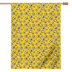 Popcorn Pattern Print House Flag