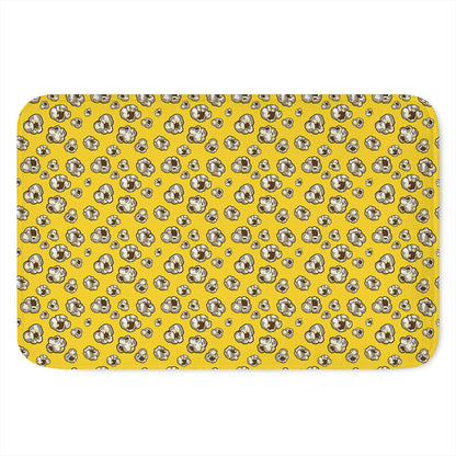 Popcorn Pattern Print Indoor Door Mat