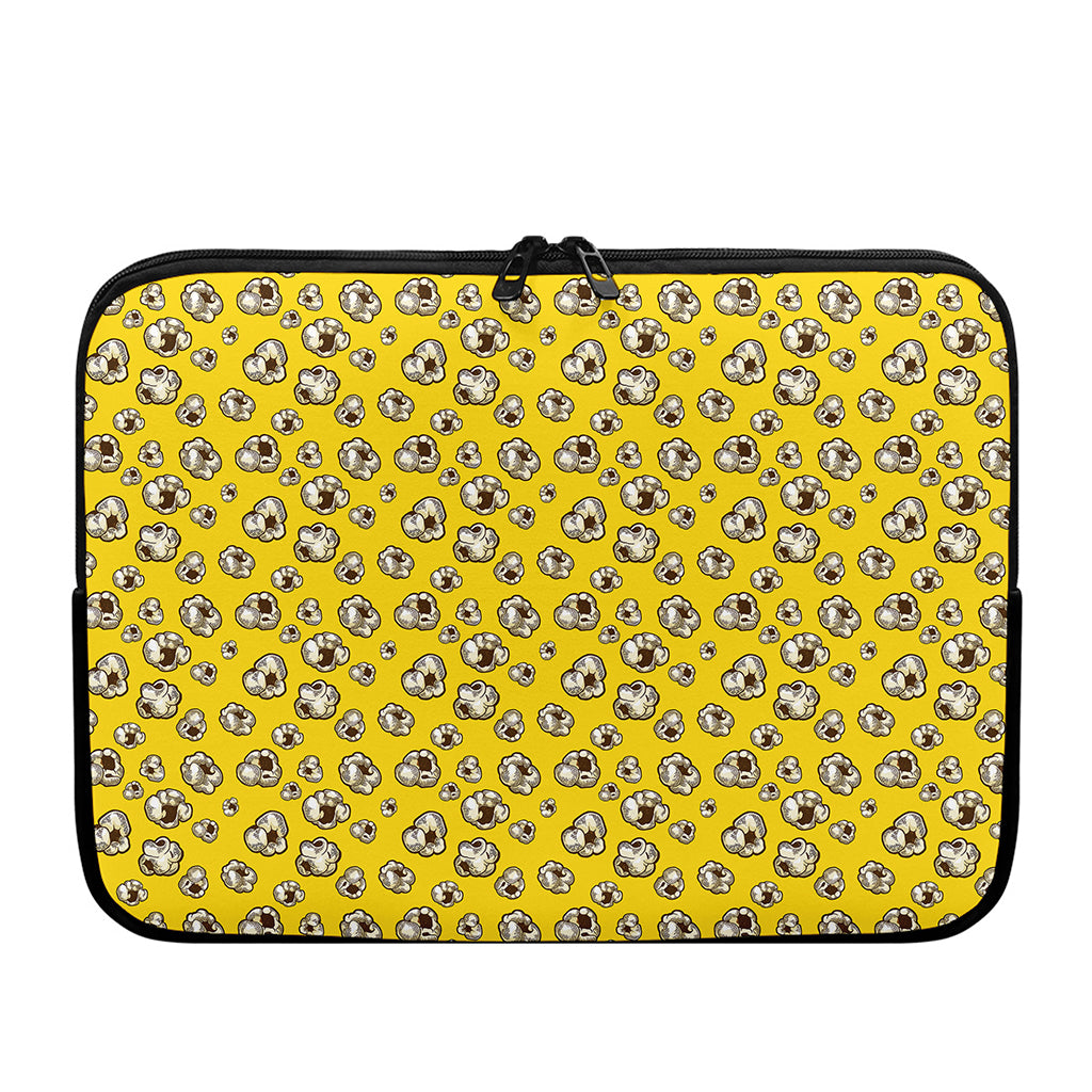 Popcorn Pattern Print Laptop Sleeve
