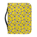 Popcorn Pattern Print Leather Bible Cover