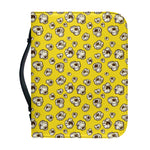 Popcorn Pattern Print Leather Bible Cover